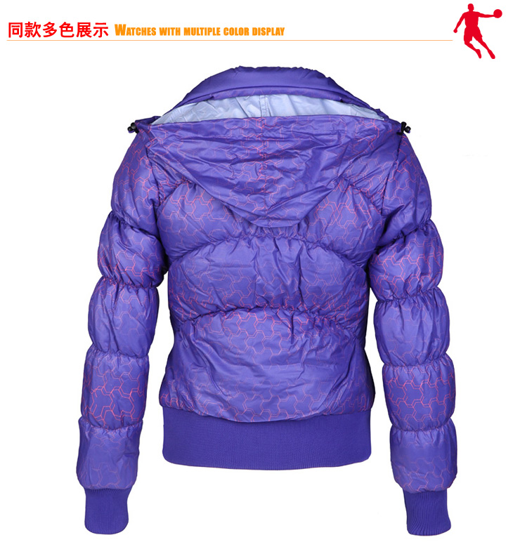 乔丹 梭织棉茄克 女式运动服 长袖 上衣 户外 冬