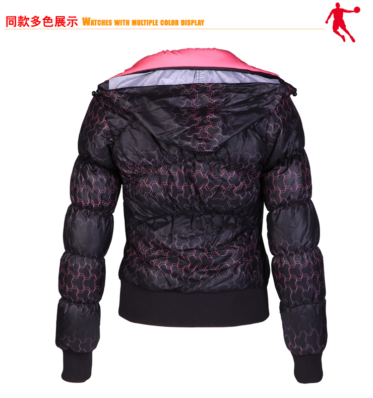 乔丹 梭织棉茄克 女式运动服 长袖 上衣 户外 冬