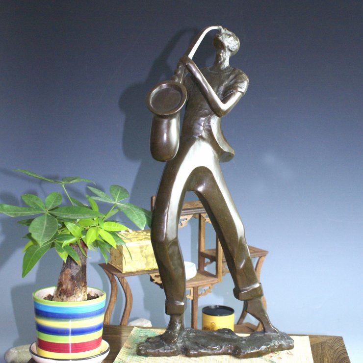 古铜官 现代欧式中式高档铜工艺品 音乐家系列