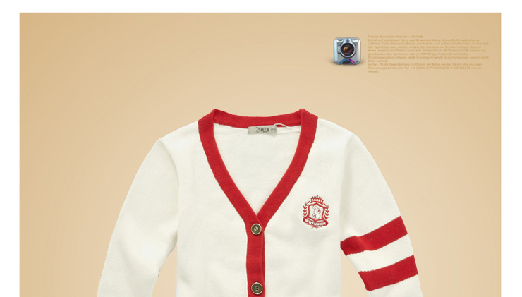 爵士兔女童开襟毛衣JM223831 红色 110# 价格