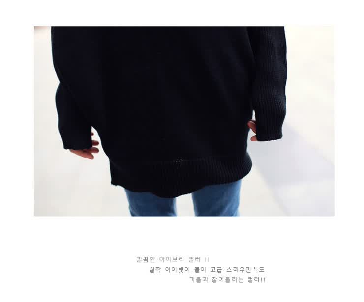 俊<em>尚美</em> 中<em>长款毛衣</em>秋装外套 蝙蝠袖长袖套头针