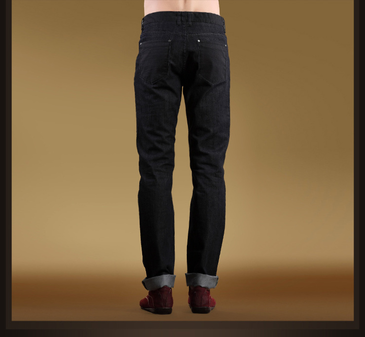 浪氏威尔lansiwear新款男裤 直筒青春休闲牛仔