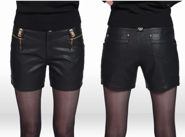 民满减名人瑞裳 2012秋冬新款女装修身<em>皮靴</em>裤