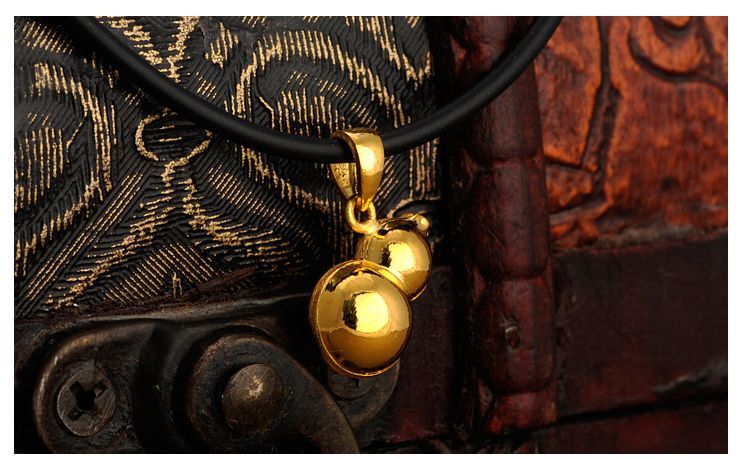 金鑫珠宝 吉祥葫芦 黄金饰品 千足金吊坠 999千