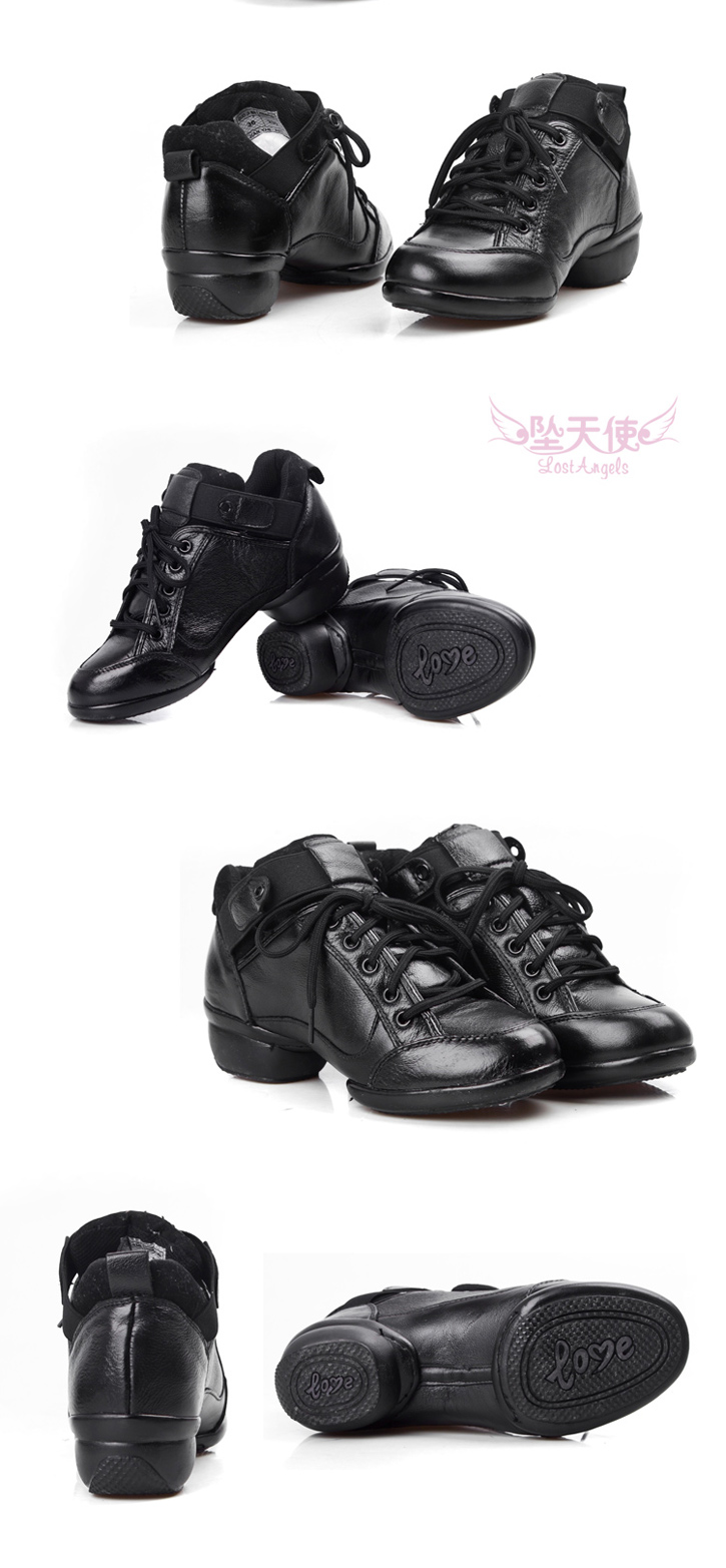 Lost Angels\/坠天使 真皮跳舞鞋女透气软底舞蹈