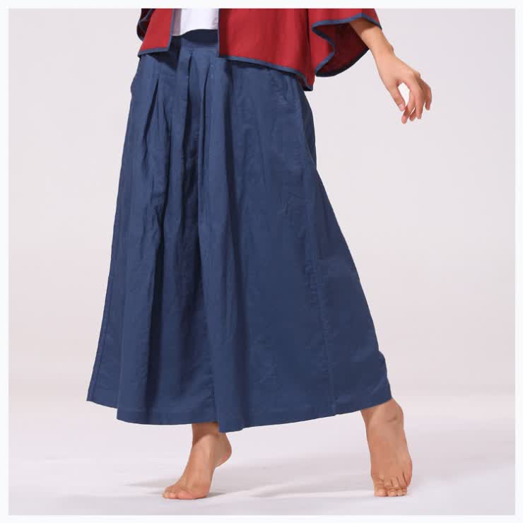 丹璐斯 亚麻瑜珈教练服居士服新款 秋冬长袖瑜