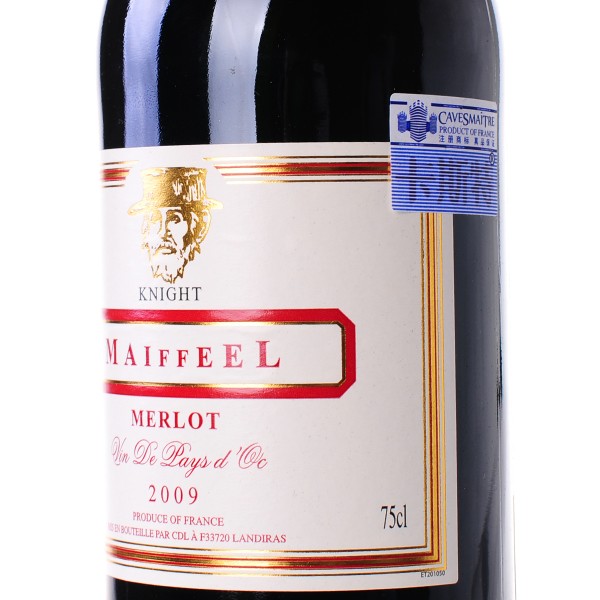 法国 卡斯特 玛菲骑士干红葡萄酒 750ml价格\/法