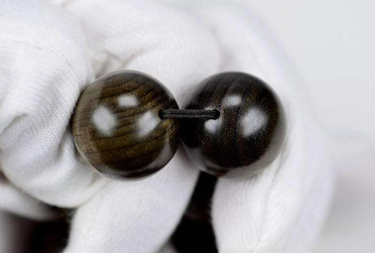 鸿木斋 金丝楠手串 金丝楠木手串 金丝楠阴沉乌