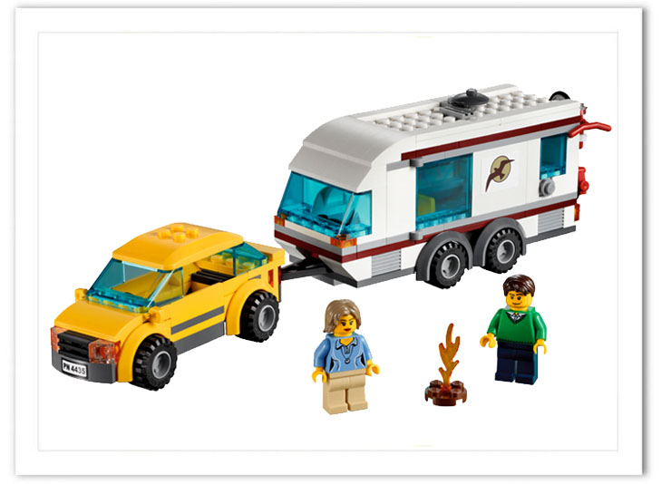 乐高lego 城市系列 l4435 汽车和篷车 早教 积木 玩具