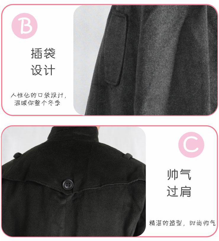 汤姆莉莉 情侣装2012年新款冬装时尚纯色毛领