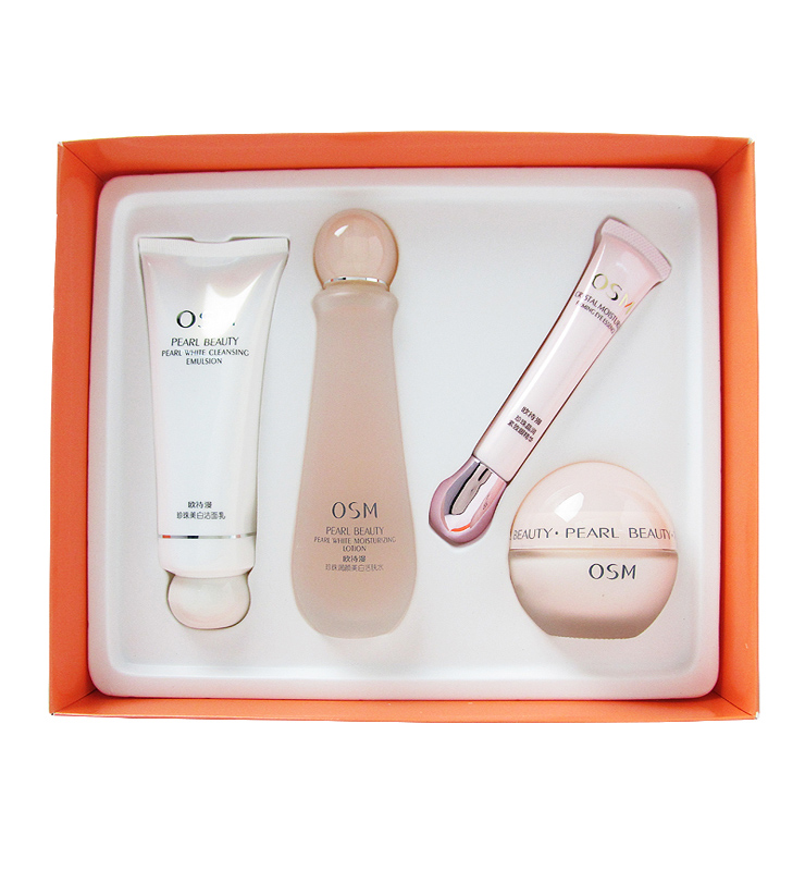 欧诗漫OSM 珍珠营养美肤晶采靓颜礼盒价格、