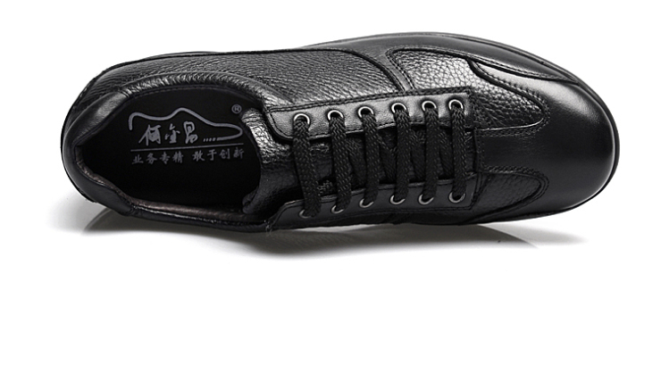 何金昌 增高鞋 2012热卖男士商务休闲牛皮内增