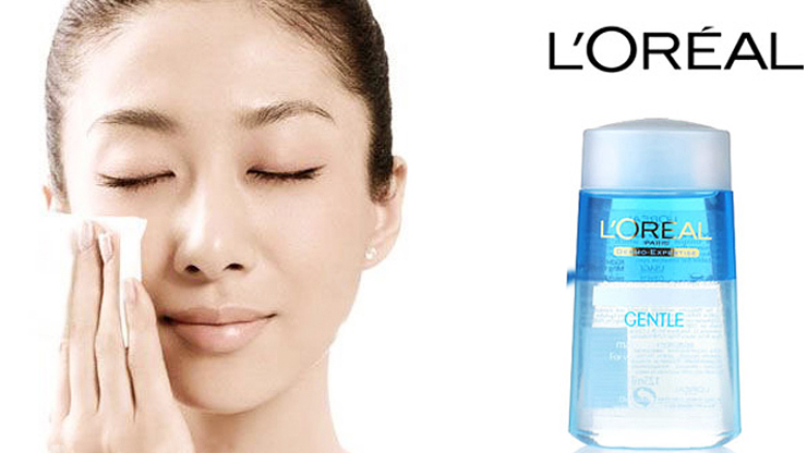 欧莱雅 L'oreal 温和眼部卸妆液125ML 价格、套