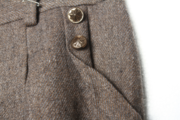 Mind Bridge百家好冬装新品女式含羊毛<em>毛呢</em>中