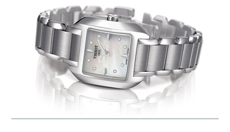 TISSOT天梭海浪系列石英女表T02.1.285.74 价