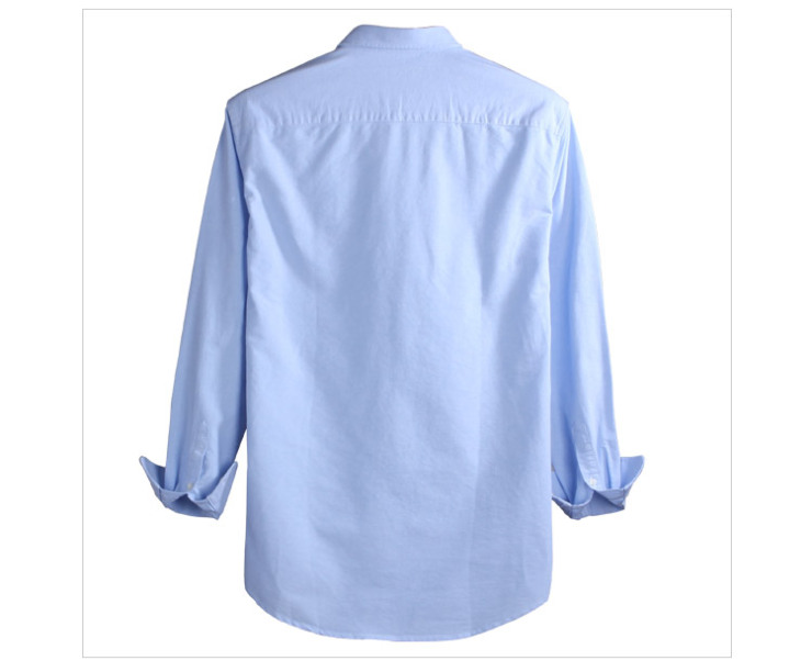 占姆士伯爵JamesEarl男士牛津纺长袖时尚休闲