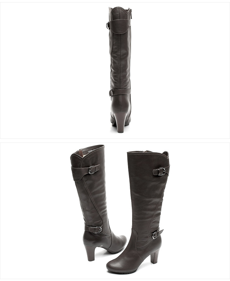 EENMIX\/天美意2012冬季软牛皮女皮靴CWP8