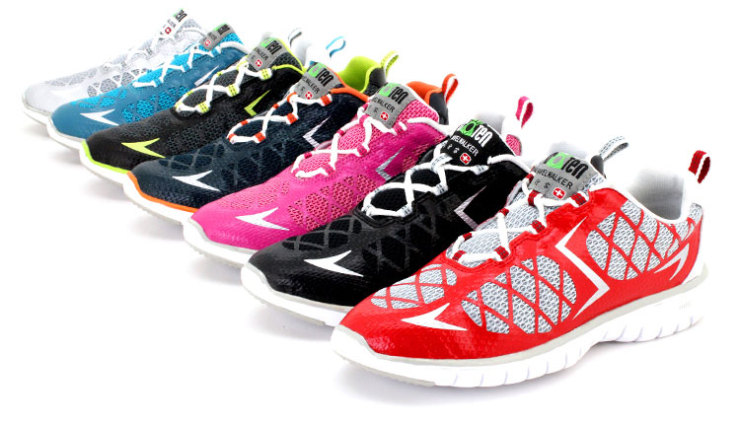 波派瑞蛙 秋冬新品透气轻便休闲跑步鞋 女款舒