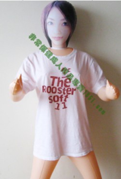 充气娃娃+超人气女明星脸