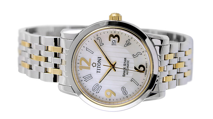 梅花TITONI天星系列SPACE STAR自动机械男