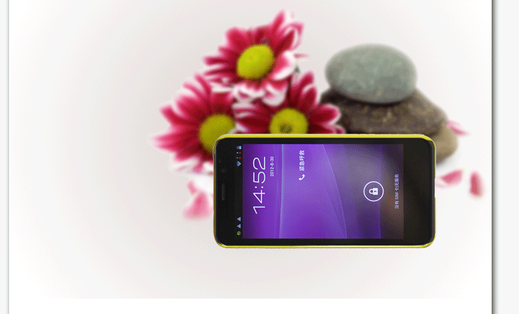 奥克斯(AUX)V960 3G手机 WCDMA\/GSM 深蓝