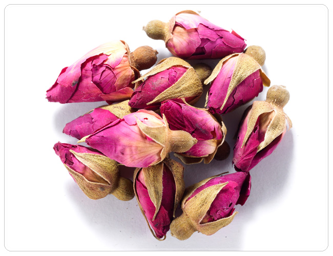 茶左茶右 花草茶叶 平阴玫瑰 红玫瑰茶 50克\/罐