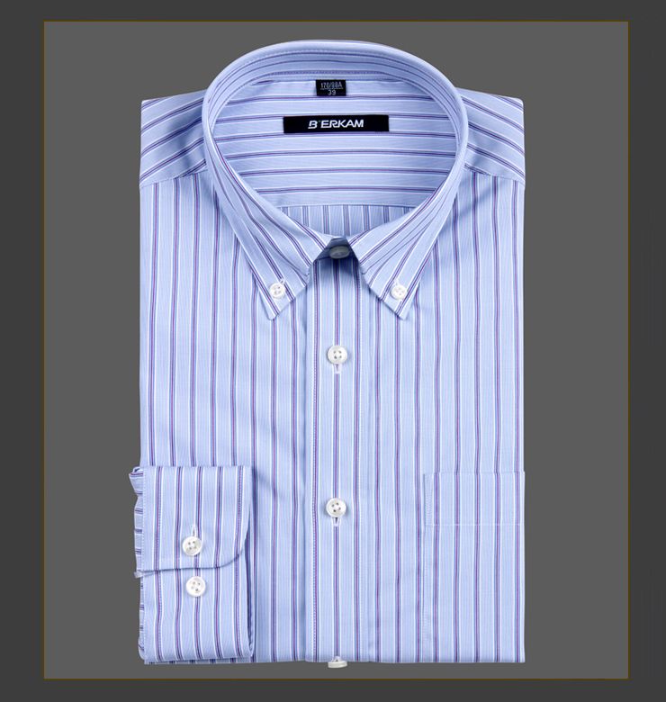 贝克曼 Berkam 2012秋冬新款时尚男士紫蓝白