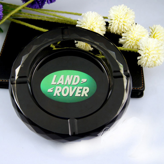 沐恩礼品 水晶汽车标志烟灰缸 路虎0103 价格\/