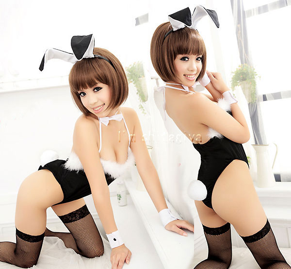 激情女式小天使 领舞<em>演出服</em>带球兔子装公主装