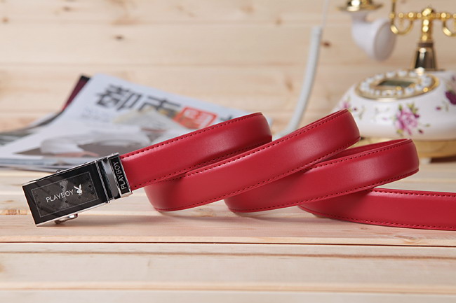 公子新款女式腰带牛皮红色PDF0701-12RF 价