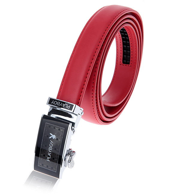 公子新款女式腰带牛皮红色PDF0701-12RF 价