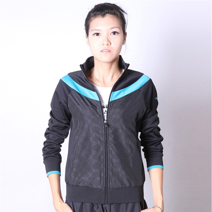 安踏anta网球系列 休闲针织运动上衣外套女装