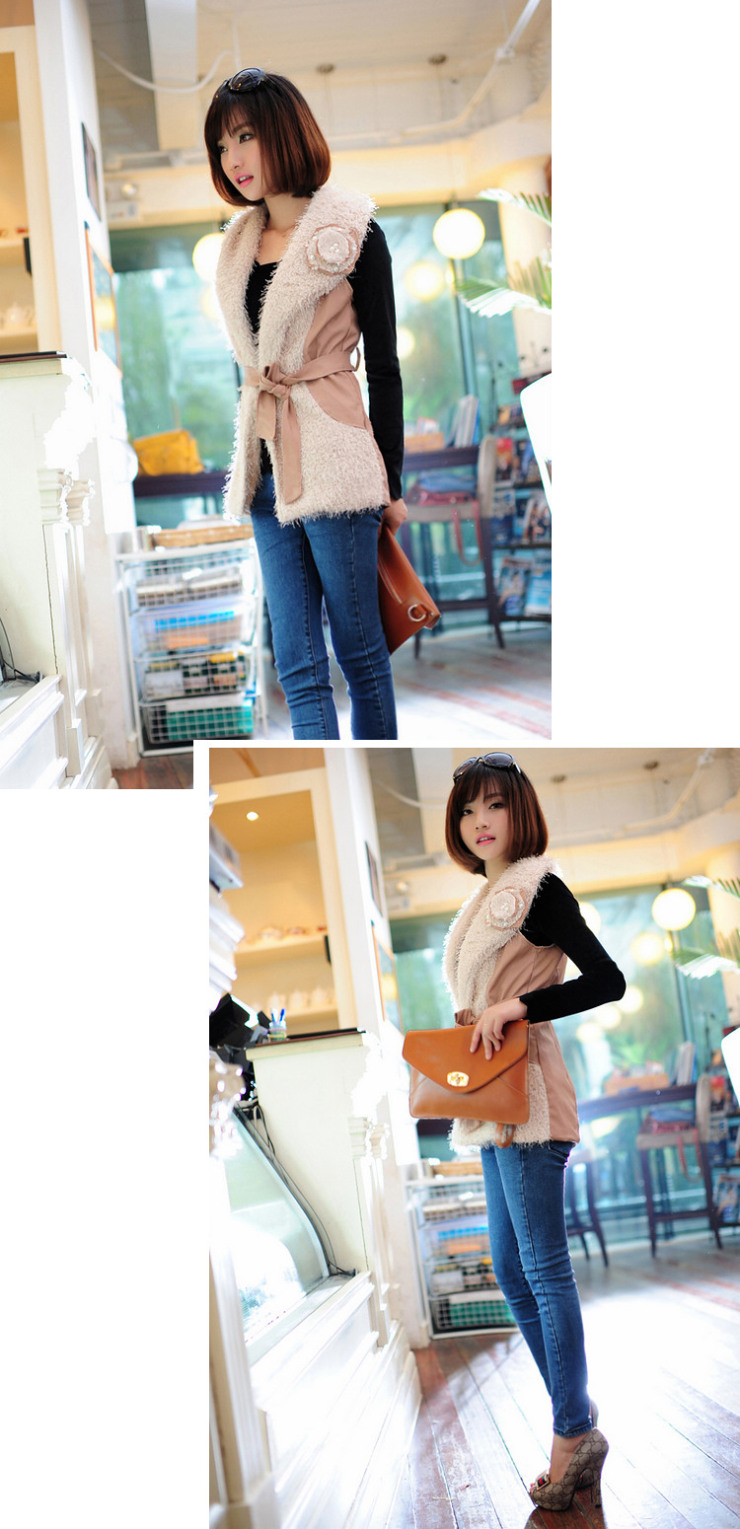 <em>京东商城</em>-星崎舞 马拉松毛田园<em>皮草马甲</em> yb828