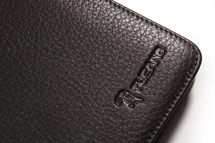 啄木鸟TUCANO纯色小牛皮大气成熟稳重男士