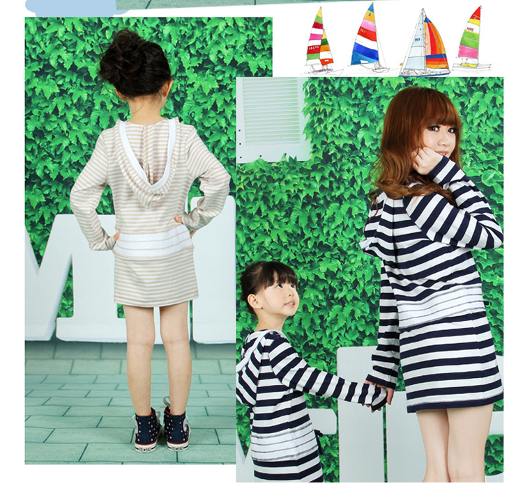 素人童真(szoosz) 2012秋季新款 母女装女童装