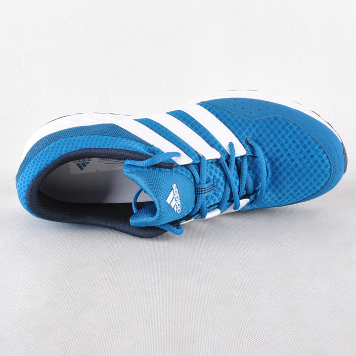 阿迪达斯Adidas 跑步 男款跑步鞋 G60147 蓝色