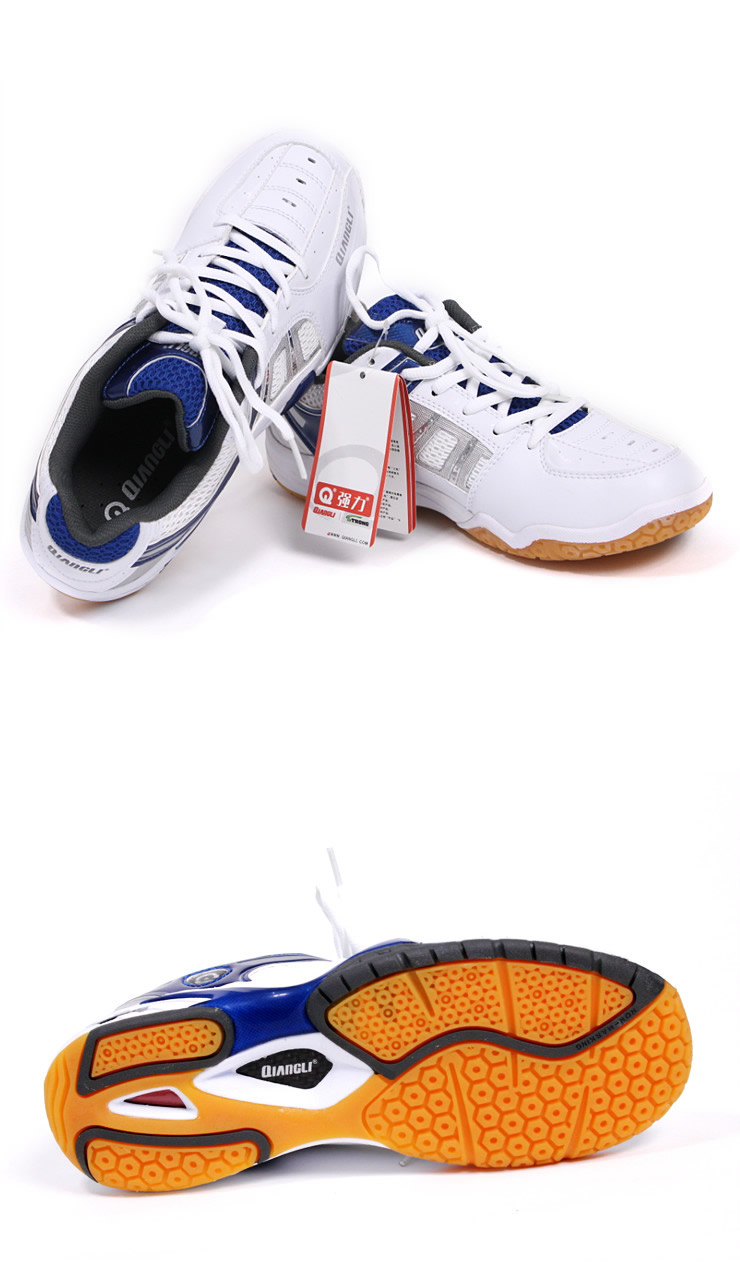 力\/QIANGLI Q11 专业男女通用情侣羽毛球鞋运