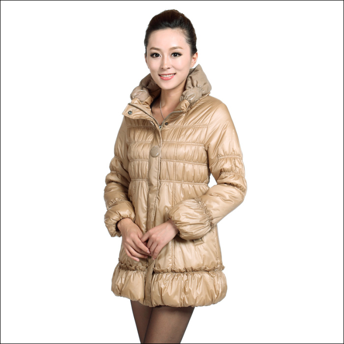 可绿尔 韩版时尚中老年妈妈装棉衣 K161 珍爱