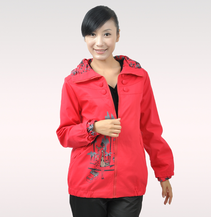 中年女装秋装外套新品上衣老年人服装长袖外套