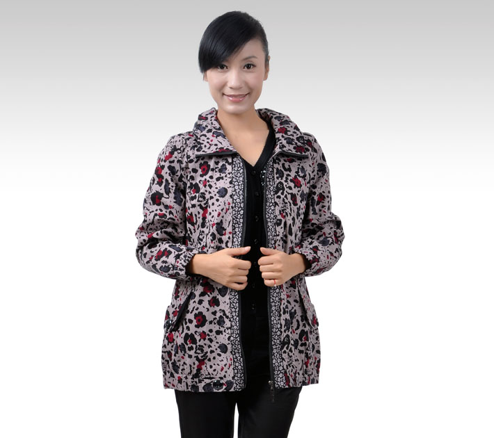 2012秋装新款中老年宽松加大码服装休闲妈妈