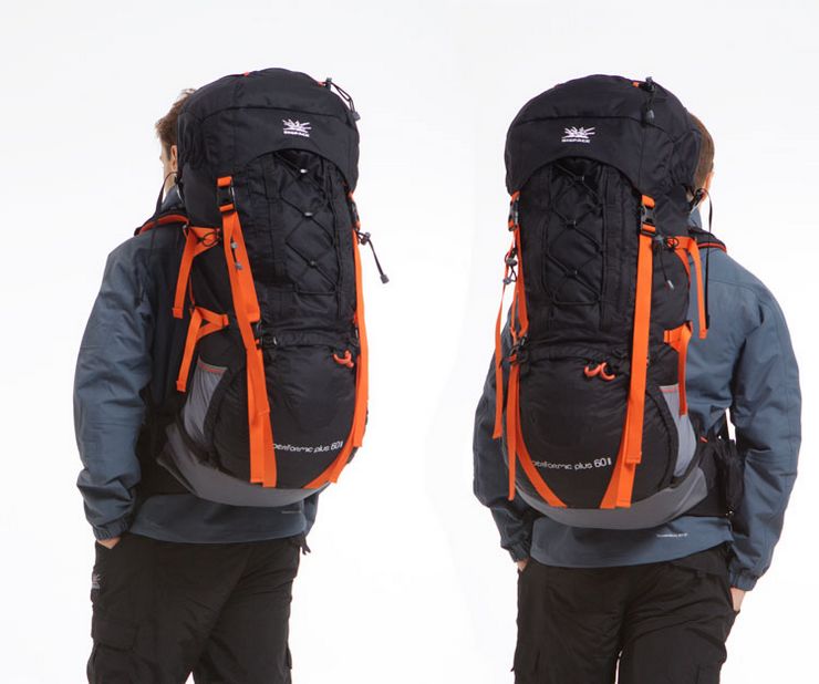 ERFORMIC+ 60L TCS背负系统 户外登山包 背