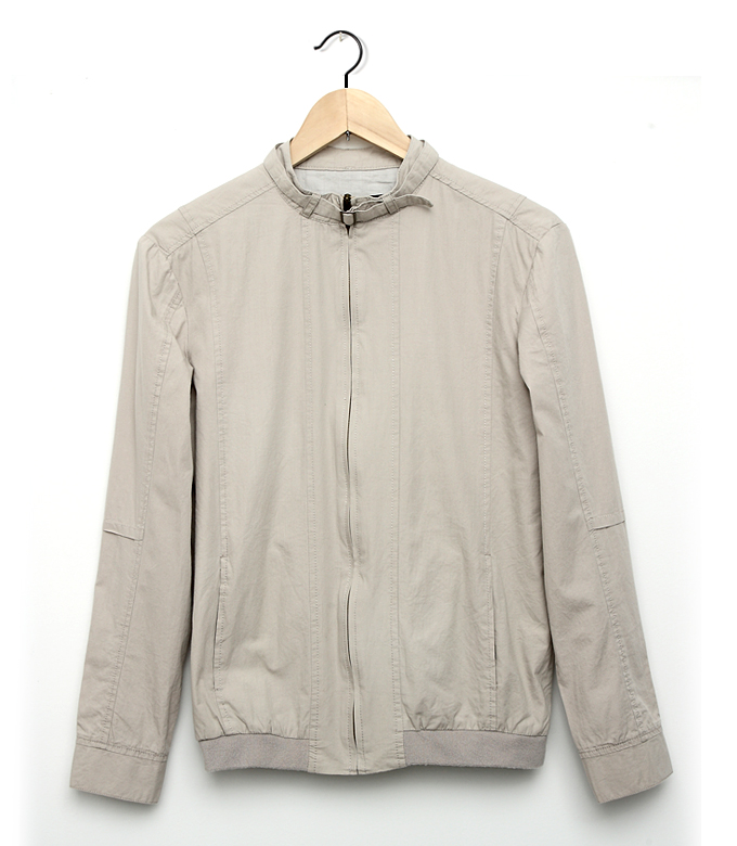 I R 韩版潮夹克男装外套春秋款时尚春装立领夹