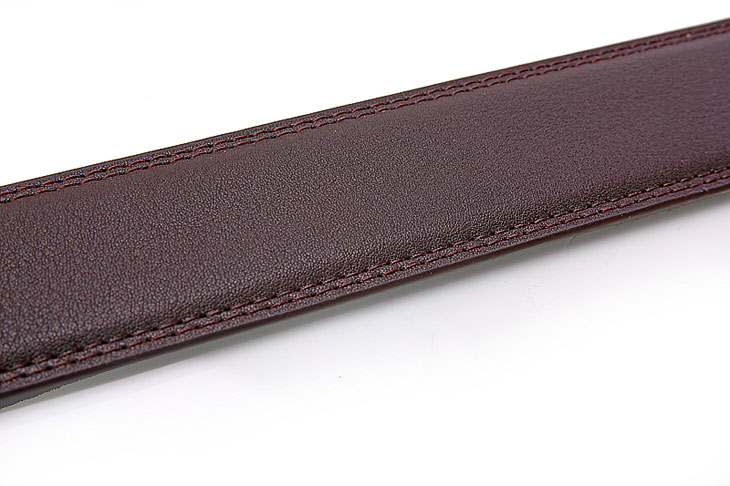 啄木鸟TUCANO纯牛皮男士自动扣透气圆点皮