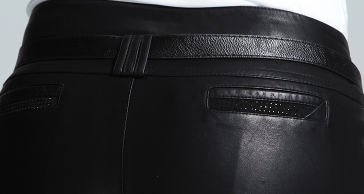 奕悦尔<em>秋冬新款</em>时尚打底PU皮裤 皮<em>短裤</em> 靴裤女