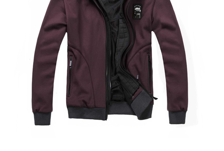 2012秋冬装新款 时尚休闲<em>假两件</em>套连帽 双拉链