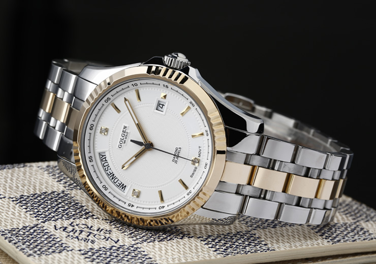 古尊表 金表 全自动机械表 商务男表 18K金表