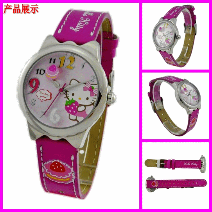 lo Kitty 精美时尚卡通系列 儿童手表HK FR573-