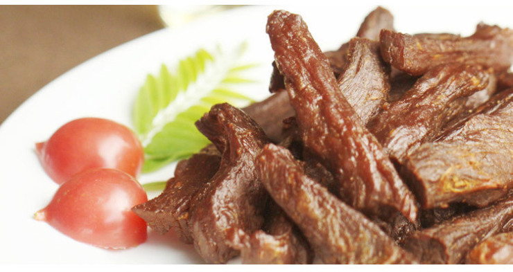 草原旭日 220g 风干牛肉干 内蒙特产口味纯正 