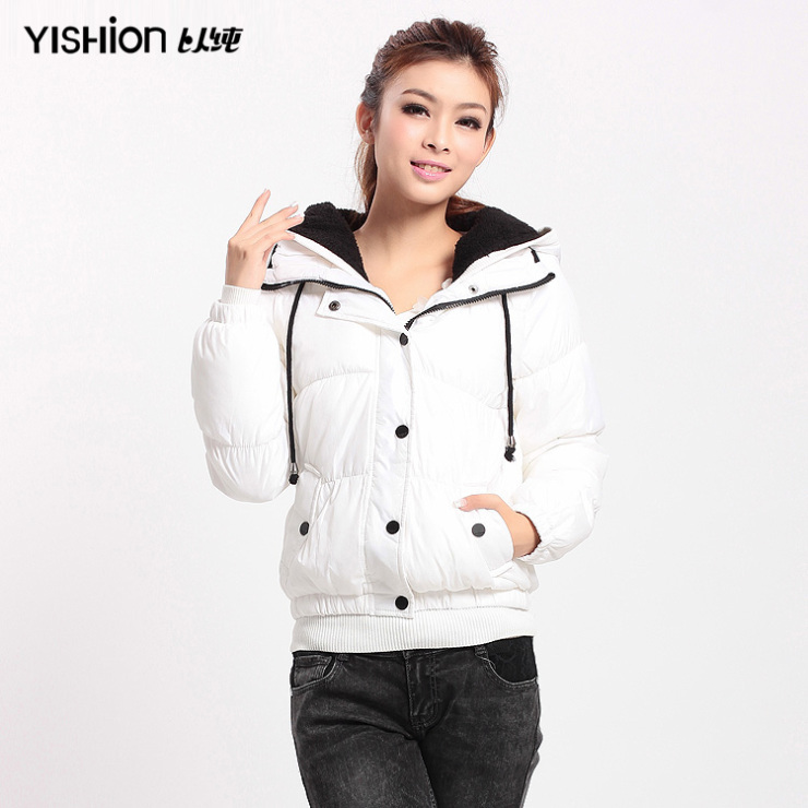 以纯新秋冬款女装休闲棉衣外套11321008原价