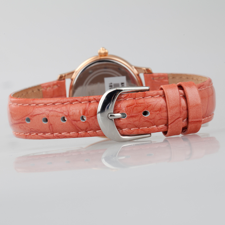 飞亚达(FIYTA)倾城系列女士粉色石英手表L569